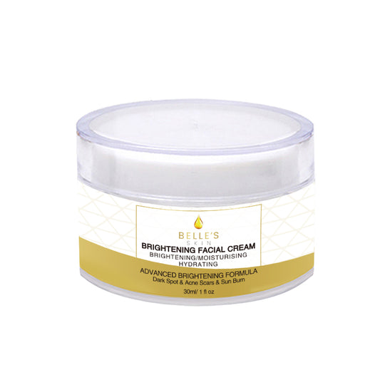 CREME DE VISAGE GLUTHA-ECLAIRCISSANTE DE LA GAMME BELLE'S SKIN